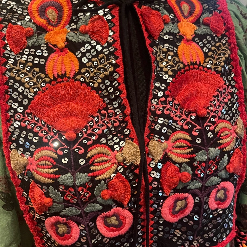 Anthropologie Verb Basil Dress NWT Sz S - Picture 4 of 13
